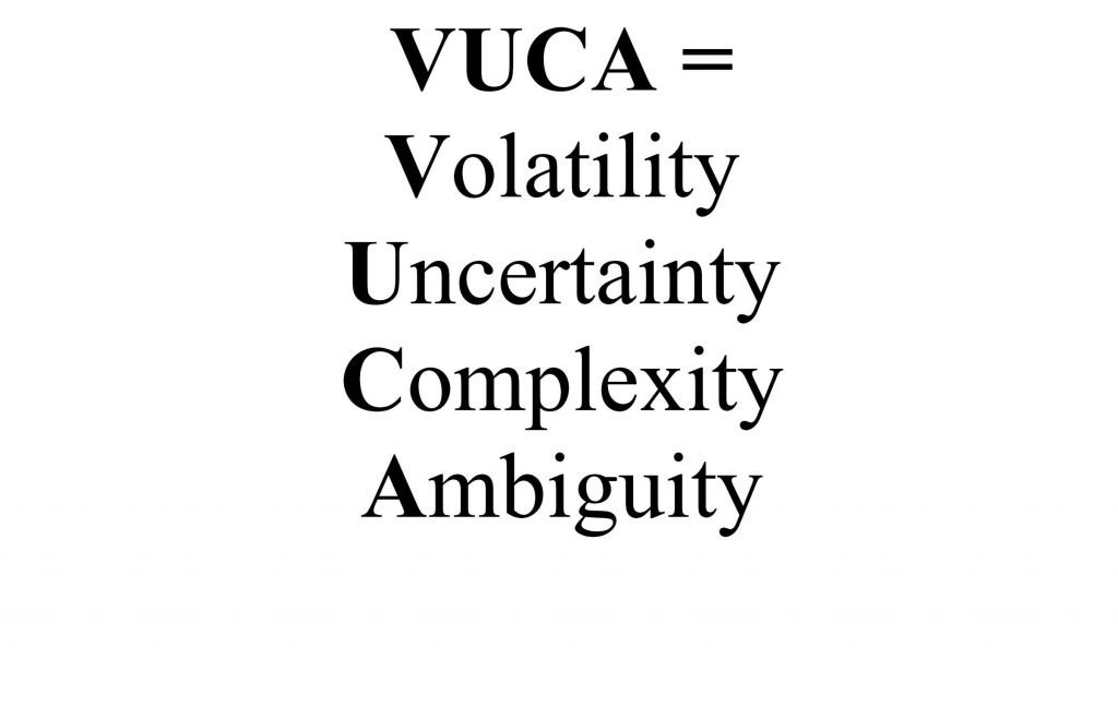 O mundo “VUCA” e a gestão de riscos: estamos preparados?