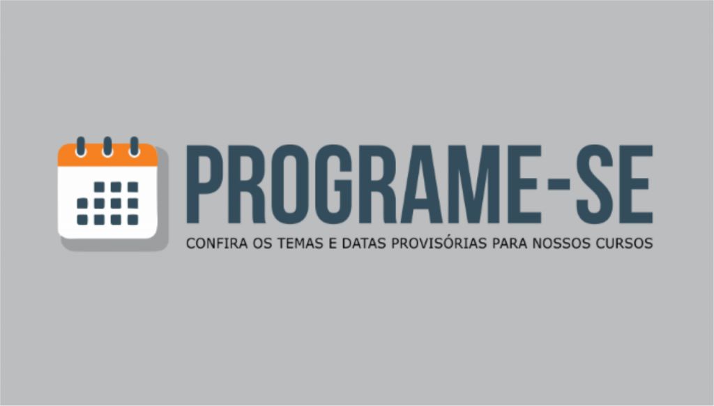 Prevenir Perdas lan&ccedil;a calend&aacute;rio de cursos para o 2&ordm; semestre