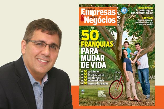 Professor Carlos Eduardo Santos &eacute; fonte para reportagem da Revista PEGN